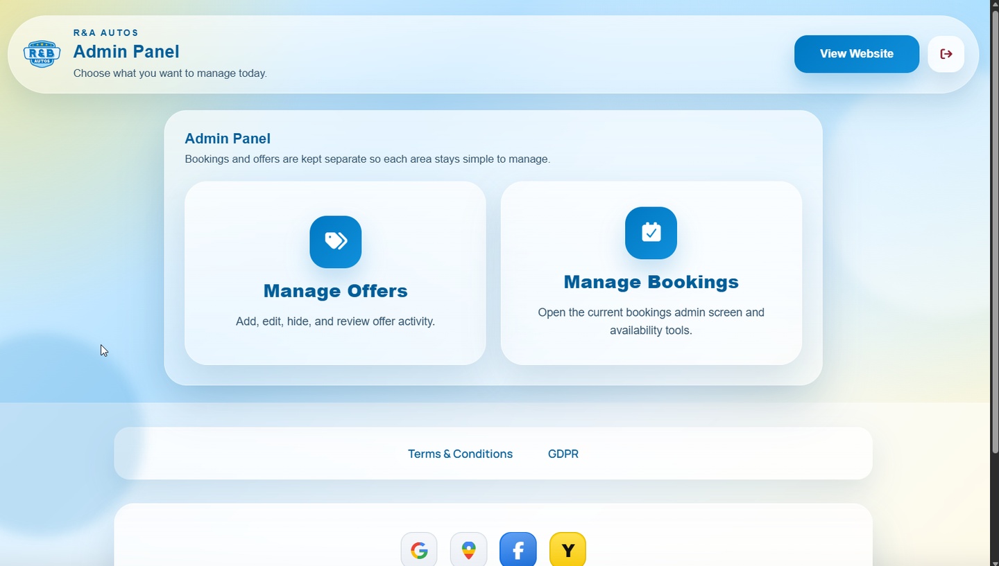 Garage Bookings & Latest Offers Management screenshot 7