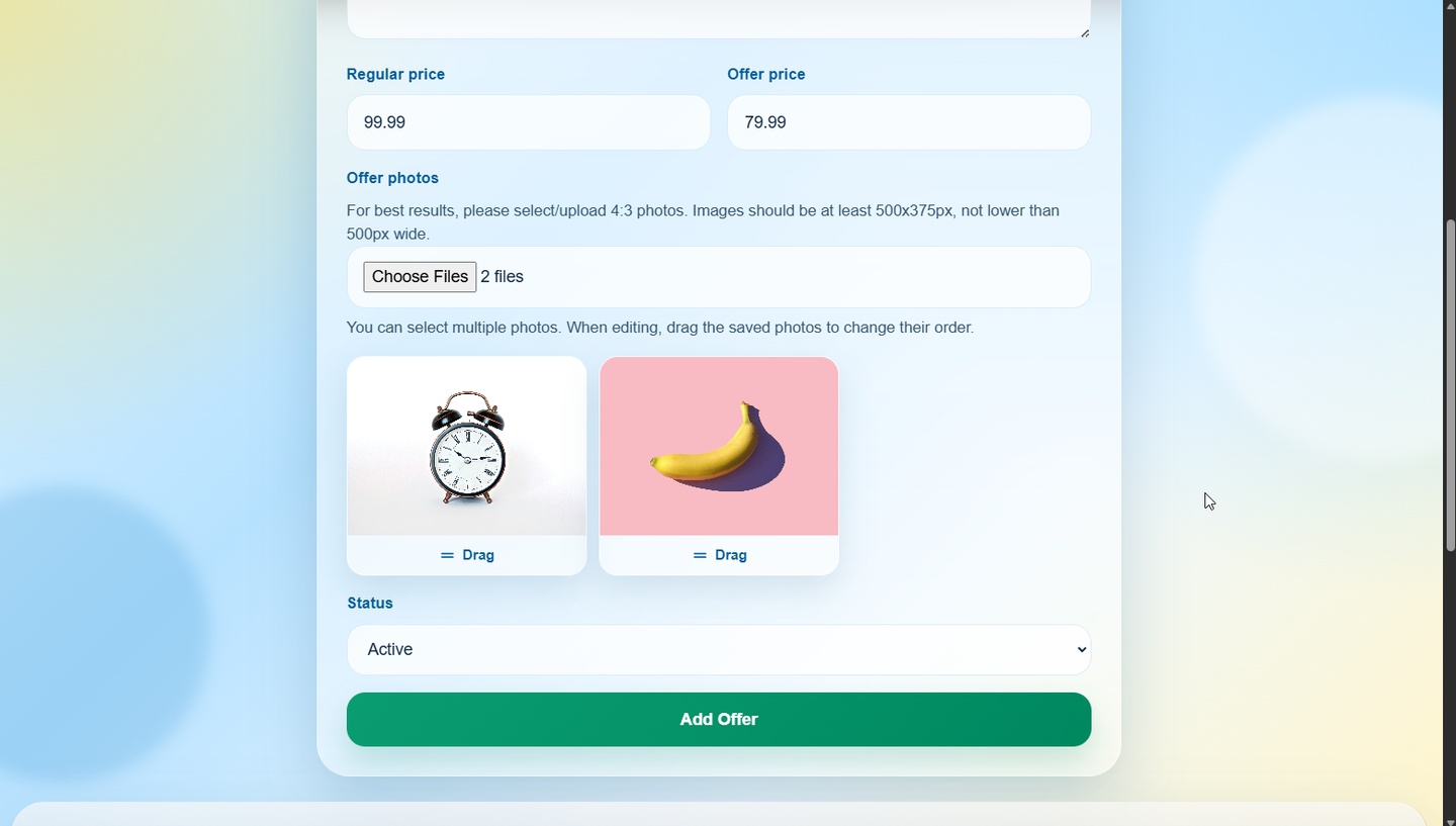 Garage Bookings & Latest Offers Management screenshot 8