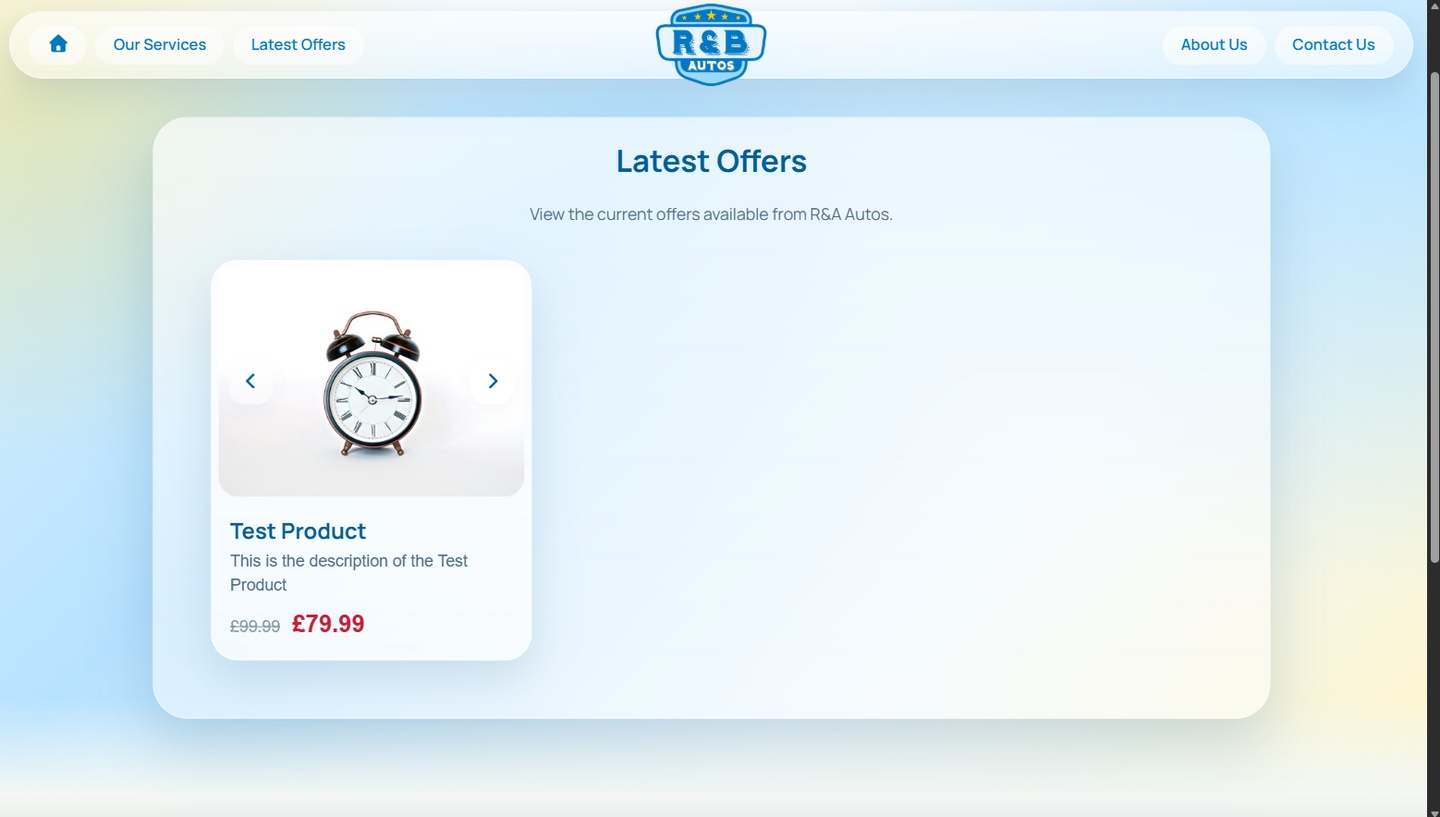 Garage Bookings & Latest Offers Management screenshot 11