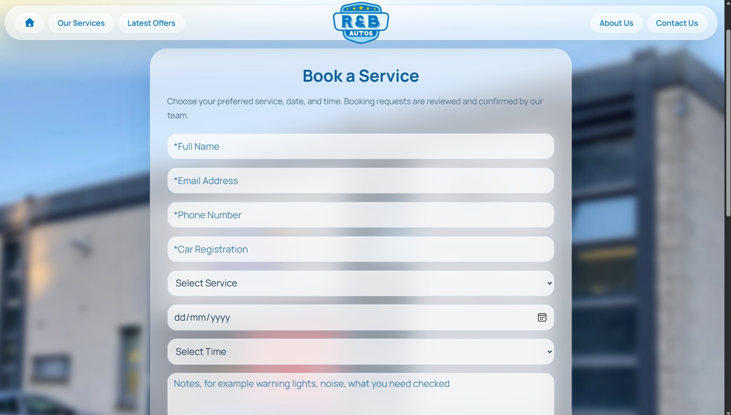 Garage Bookings & Latest Offers Management screenshot 12