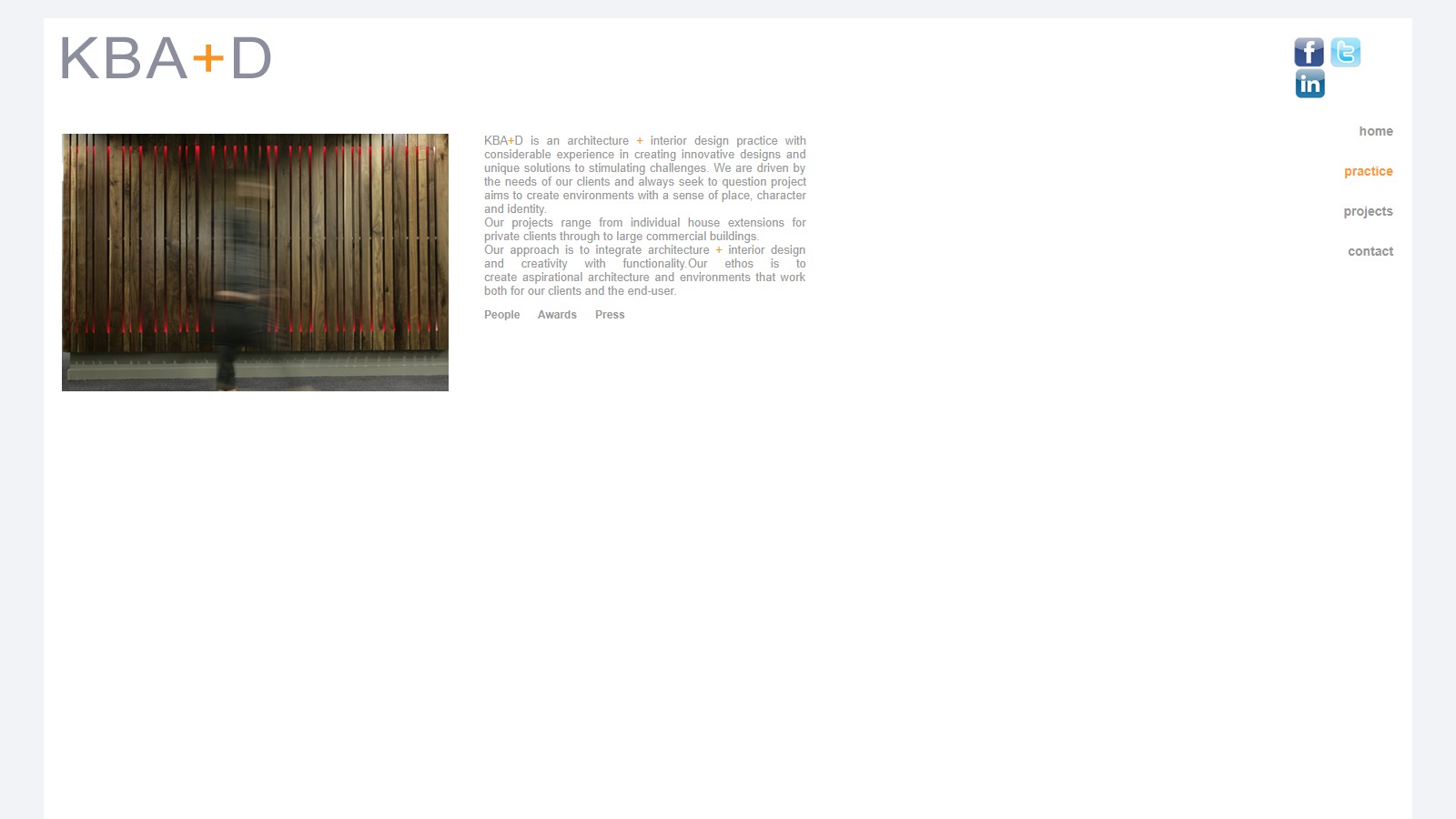 Architecture Portfolio & CMS Redesign original screenshot 3