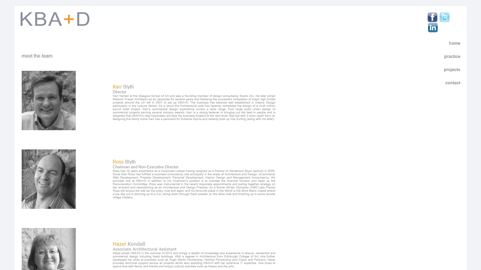 Architecture Portfolio & CMS Redesign original screenshot 4