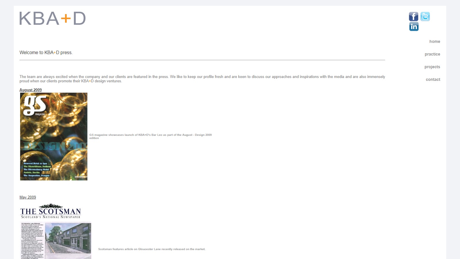 Architecture Portfolio & CMS Redesign original screenshot 6