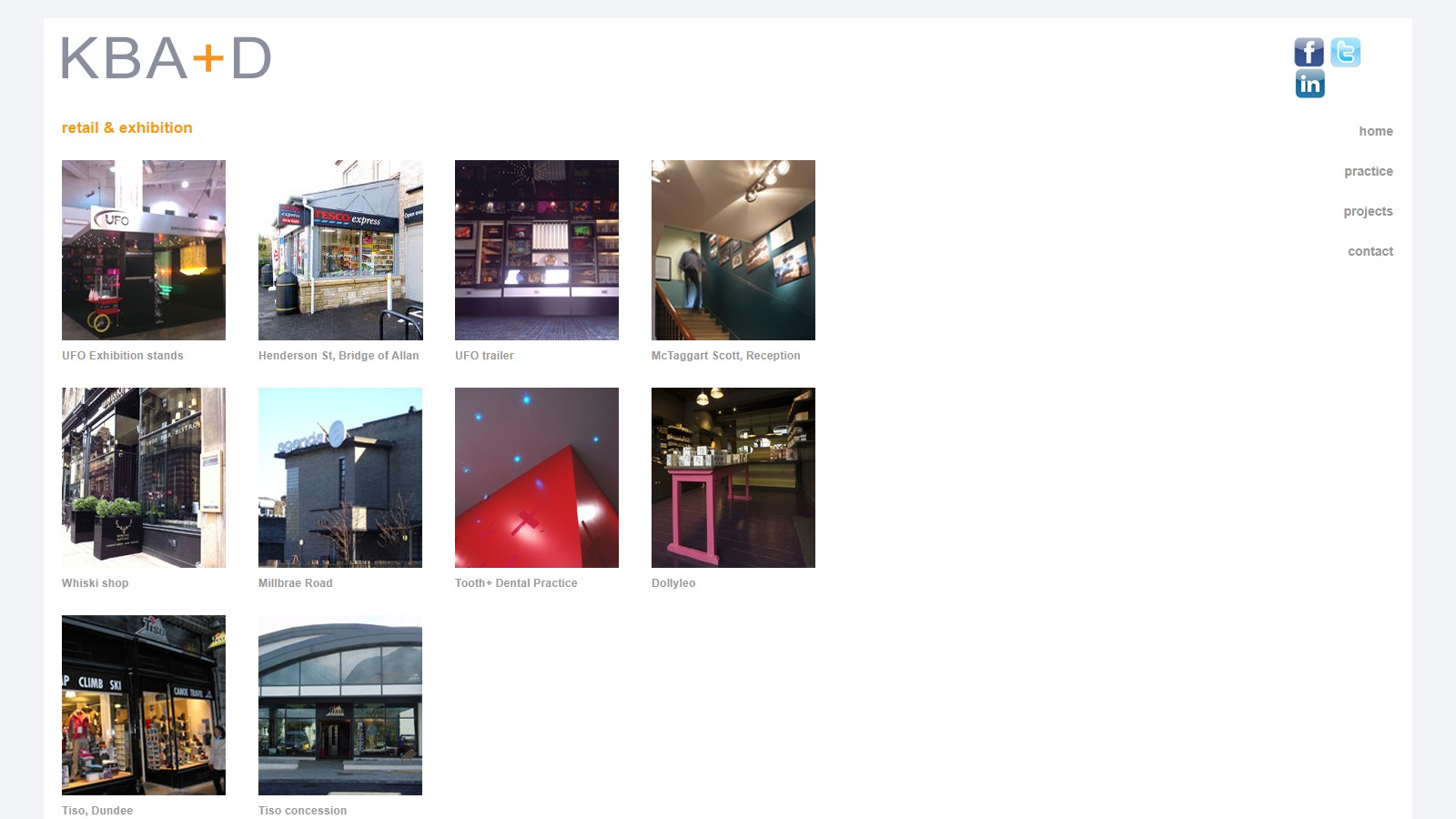 Architecture Portfolio & CMS Redesign original screenshot 7