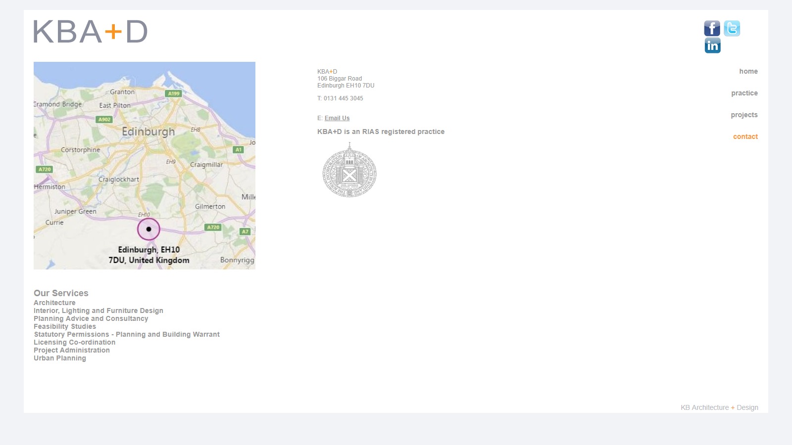 Architecture Portfolio & CMS Redesign original screenshot 8