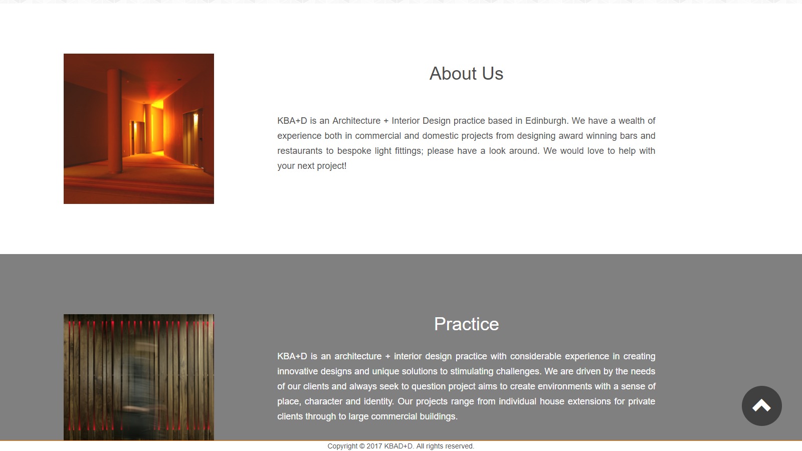 Architecture Portfolio & CMS Redesign screenshot 2