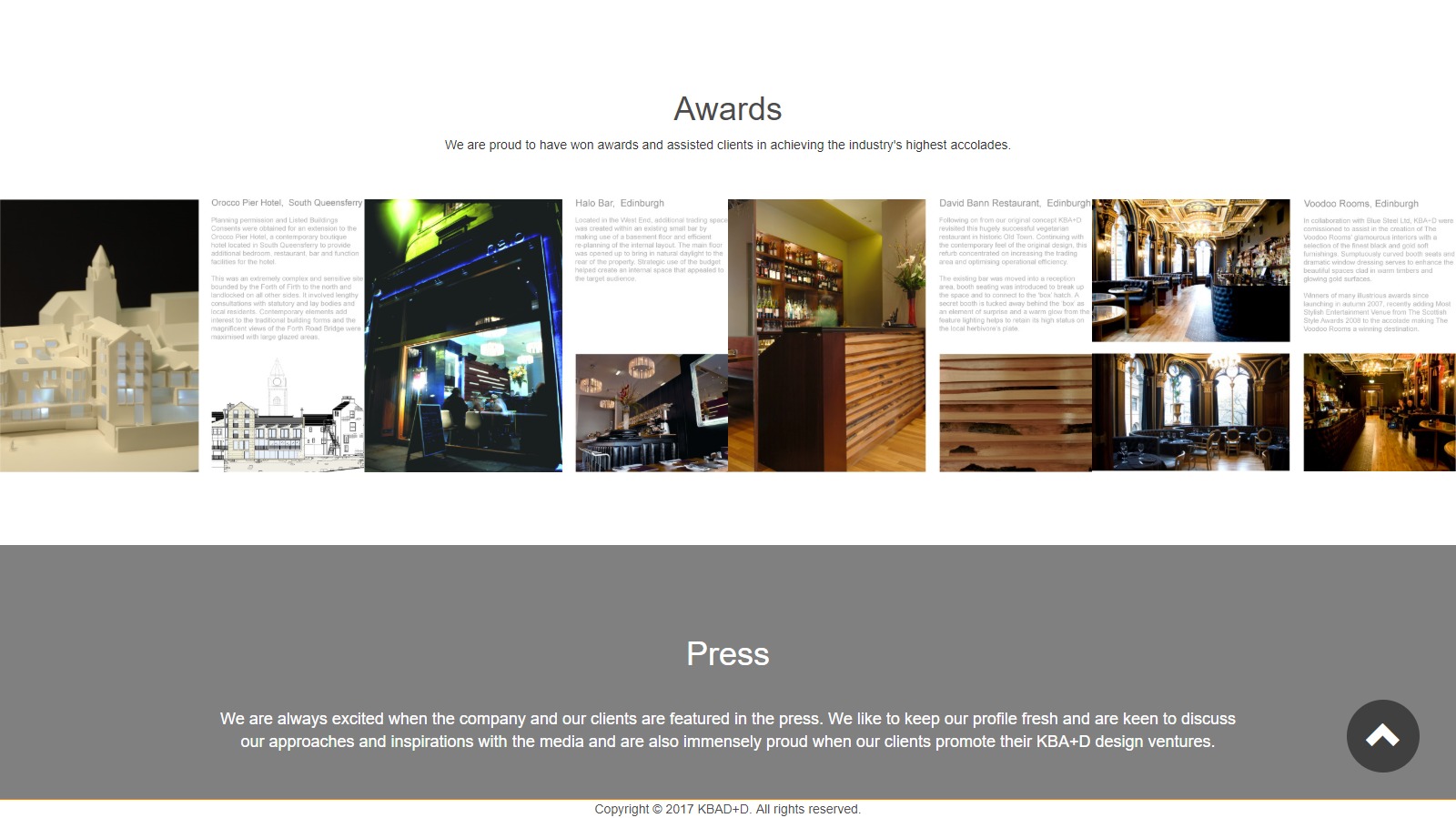 Architecture Portfolio & CMS Redesign screenshot 5