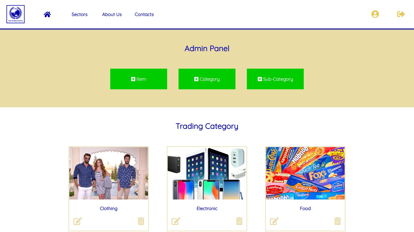 Business CMS & Product Category Management screenshot 10